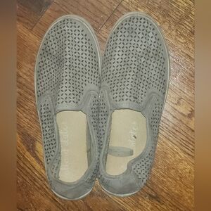 Altar'd State Gray Slip-on Flats